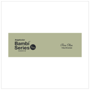 Angelcolor Bambi Series Natural Pure Olive  エンジェルカラー バンビシリーズ ナチュラル ピュアオリーブ(日拋)