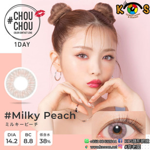 ChouChou 1 Day Milky Peach #チュチュワンデー #ミルキーピーチ