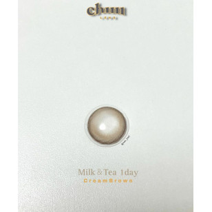 CHUU LENS 1 Day Milk & Tea Cream Brown  밀크앤티 원데이 크림브라운
