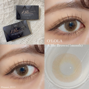 Olola Monthly A.Ble Brown 에이블 브라운