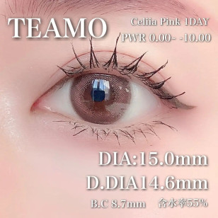 TeAmo 1Day Celiia Pink ティアモ ワンデー セリーアピンク