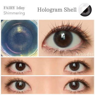 Fairy 1day Shimmering series Hologram Shell フェアリーワンデーシマーリングシリーズ ホログラムシェル