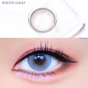 Lensme FlexFit Monthly White Gray 플렉스핏 화이트그레이