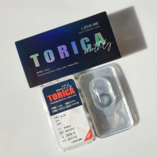 【散光】Lensme Torica Secret Homme Black 토리카 시크릿 옴므 블랙 (난시 교정용) 每月抛棄散光彩妝隱形眼鏡