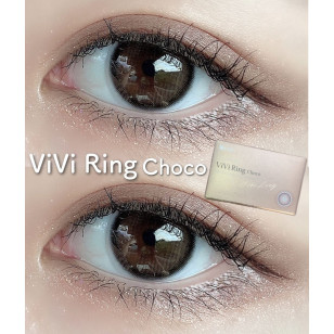 【散光】Olens Vivi Ring Monthly Choco 每月抛棄散光彩妝隱形眼鏡 비비링 토릭 초코 [난시용]