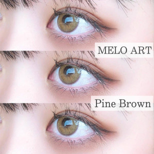 【I-SHA】Melo Art Pine Brown 【アイシャ】メロアートパインブラウン