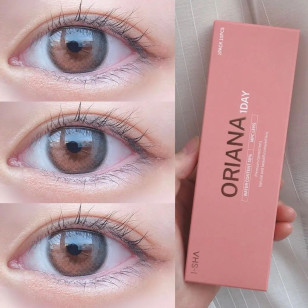 【I-SHA】Oriana 1day SHADE Gray 14.2mm【アイシャ】オリアナ ワンデーグレー