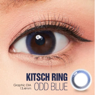 【I-SHA】 KitschRing Odd Blue 1month 【アイシャ】 キッチュリング 1ヶ月用 キッチリンオッドブルー