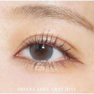【I-SHA】Oriana Ariel 1day Gray 【アイシャレンズ 】オリアナ アリエルグレー ワンデー