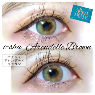 【I-SHA】Arendelle Yearly Brown 【アイシャレンズ】アレンデールブラウン