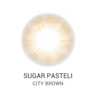 【I-SHA】Sugar Pasteli City Brown 【アイシャ】シュガーパステルアイシティブラウン