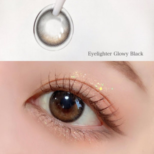 【散光】Olens Glowy Monthly Black 每月抛棄散光彩妝隱形眼鏡 아이라이터 글로이 블랙[난시용]