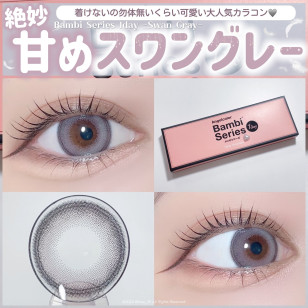 Angelcolor Bambi Series 1day Swan Gray エンジェルカラーバンビワンデー スワングレー
