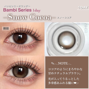 Angelcolor Bambi Series 1day Snow Cocoa エンジェルカラー バンビワンデー スノーココア
