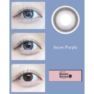 Angelcolor Bambi Series 1day Snow Purple エンジェルカラー バンビワンデー スノーパープル