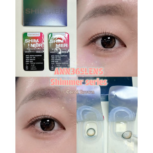 [1Month]Ann365 Shimmer Coral Brown 앤365 쉬머 코랄브라운