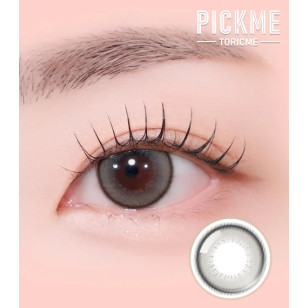 [散光] Astigram Pickme Toricme Lulu Mist Gray 散光彩妝隱形眼鏡