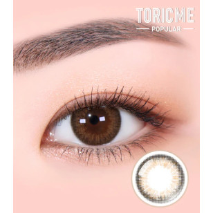 [散光] Astigram Pickme Toricme Aida Choco Brown 散光彩妝隱形眼鏡