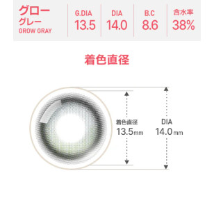 [散光] Astigram Pickme Toricme Grow Gray 散光彩妝隱形眼鏡