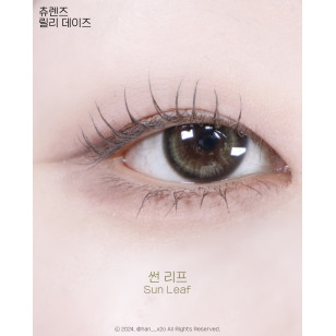 CHUU LENS 1 Day Lily Daze Sun Leaf 릴리데이즈 원데이 썬리프