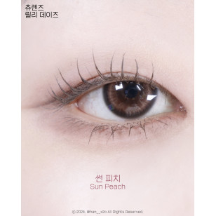 CHUU LENS 1 Day Lily Daze Sun Peach 릴리데이즈 원데이 썬피치