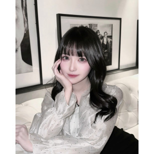 [1Day and 1Month]Honey Kiss Cat Gray ハニーキス ちゅるんキャットグレー