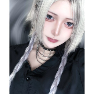 [1Day and 1Month]Honey Kiss Cat Gray ハニーキス ちゅるんキャットグレー