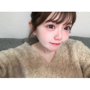 [1Day and 1Month]Honey Kiss Chulun Candy Choco Gray ハニーキス ちゅるんキャンディチョコグレー 