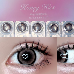 [1Day and 1Month]Honey Kiss Chulun Candy Choco Gray ハニーキス ちゅるんキャンディチョコグレー 