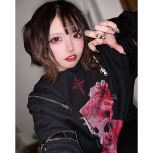 [1Day and 1Month]Honey Kiss Chulun Candy Red ハニーキス ちゅるんキャンディレッド