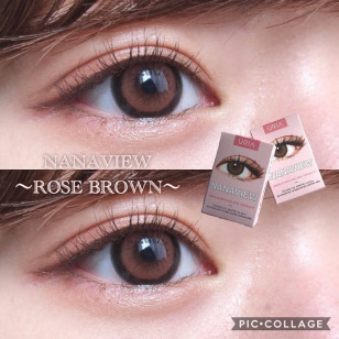 [1Year]I-DOL URIA NANA VIEW Rose Brown