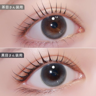 LARME Silicone Hydrogel 1 Day W MOIST Axis Lock Gray Tears ラルムシリコンハイドロゲルダブルモイストUV グレーティアーズ