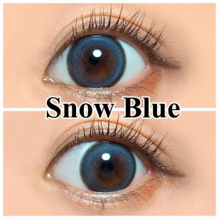 LARME Silicone Hydrogel 1 Day W MOIST Snow Blue ラルムシリコンハイドロゲルダブルモイストUV スノーブルー