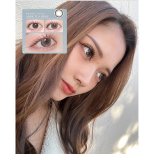LARME Silicone Hydrogel Toric Addictea Beige ラルムシリコンハイドロゲルトーリック アディクティーベージュ