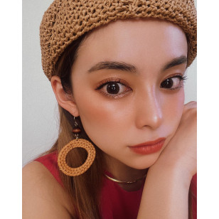 LARME Silicone Hydrogel 1 Day W MOIST Crystal Beige ラルムシリコンハイドロゲルダブルモイストUV クリスタルベージュ
