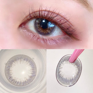 LARME Silicone Hydrogel 1 Day W MOIST Cosmic Mauve ラルムシリコンハイドロゲルダブルモイストUV コズミックモーヴ