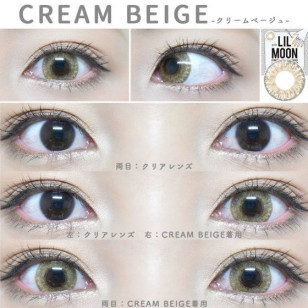 LILMOON Monthly Cream Beige リルムーン ワンマンス クリームベージュ