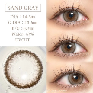 LILMOON 1day Silicone Sand Gray リルムーンシリコーンワンデー サンドグレー