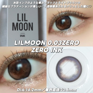 LILMOON 1day 0.03 ZERO Ink リルムーン 0.03ゼロワンデー ゼロインク