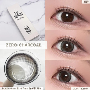 LILMOON 1day 0.03ZERO Charcoal リルムーン0.03ゼロワンデー ゼロチャコール