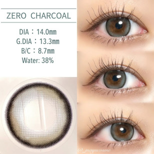 LILMOON 1day 0.03ZERO Charcoal リルムーン0.03ゼロワンデー ゼロチャコール