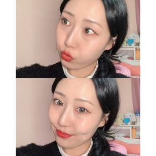 [1Month]LensVery Silhouette3 Beige Brown 실루엣3 베이지 브라운