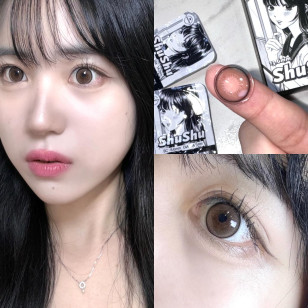 [1Day and 1Month]LensVery ShuShu Brown 슈슈 원데이 브라운