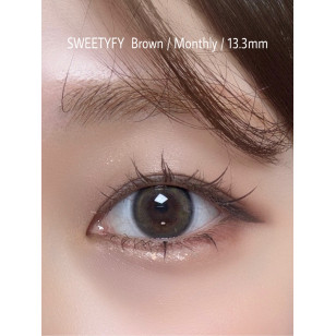 [1Month]LensVery Sweetfy Brown 스윗피 브라운