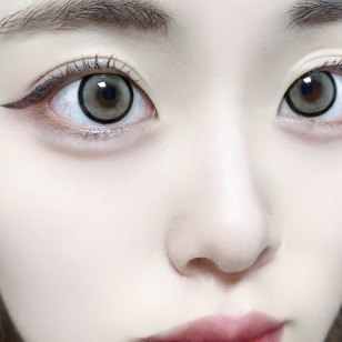 [1Month]LensVery Silhouette3 Beige Brown 실루엣3 베이지 브라운