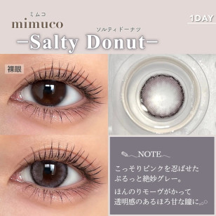 mimuco Day 10 Salty Donut ミムコ ソルティドーナツ