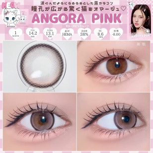 [1Month]Olola IDIFF Meow Angora Pink 미유 앙고라 핑크