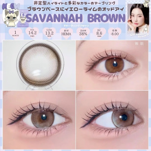 [1Day and 1Month]Olola IDIFF Meow Savannah Brown 미유 사바나 브라운