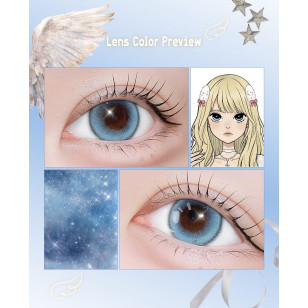 [1Month]Olola Ryu's Sky Muse Blue 류스 스카이 뮤즈 블루