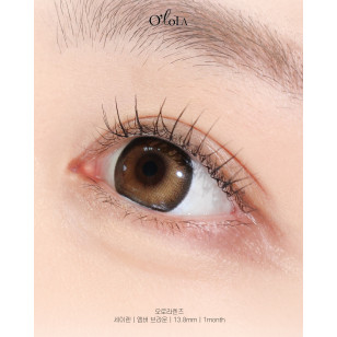 [1Month]Olola Siren Amber Brown 세이렌 엠버 브라운